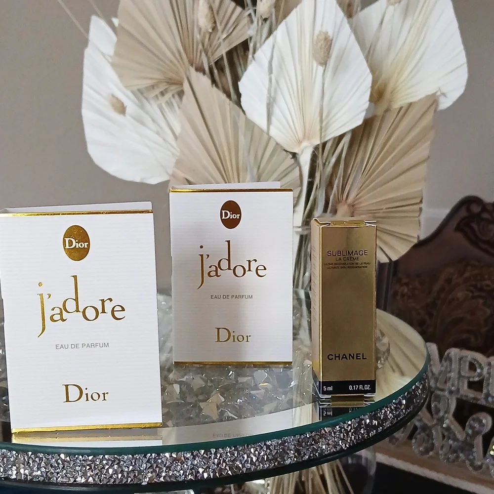 New 2 Dior J'adore Eau de Parfum and 1 Chanel Sublimage cream - Picture 17 of 17